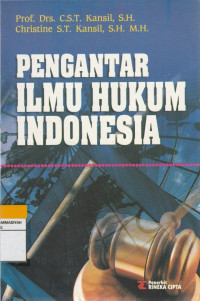 Image of PENGANTAR ILMU HUKUM INDONESIA
