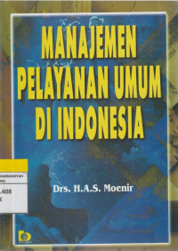 Image of MANAJEMEN PELAYANAN UMUM DI INDONESIA