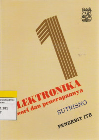 Image of ELEKTRONIKA rnTeori Dan Penerapannya Jl. 1