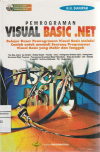 Image of PEMROGRAMAN VISUAL BASIC.NET