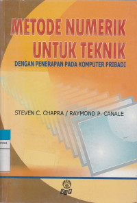 Image of METODE NUMERIK UNTUK TEKNIK