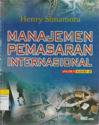 Image of MANAJEMEN PEMASARAN INTERNASIONAL 1