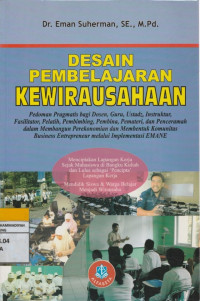 Image of DESAIN PEMBLAJARAN KEWIRAUSAHAAN