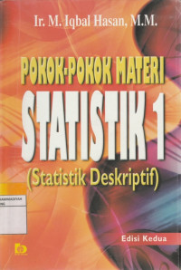 Image of POKOK-POKOK MATERI STATISTIK 1 (Statistik Deskriptif)