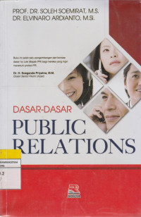 Image of DASAR-DASAR PUBLIC RELATIONS