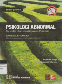 Image of PSIKOLOGI ABNORMAL, Perspektif Klinis pada Gangguan Psikologis