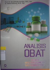 Image of ANALISIS OBAT SECARA SPEKTROFOTOMETRI DAN KROMATOGRAFI