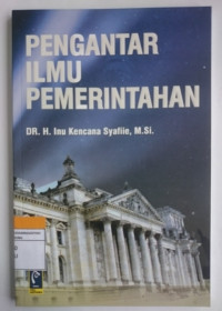 Image of PENGANTAR ILMU PEMERINTAHAN