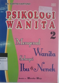 Image of PSIKOLOGI WANITA 2