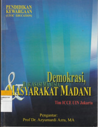 Image of Demokrasi, HAK ASASI MANUSIA & MASYARAKAT MADANI