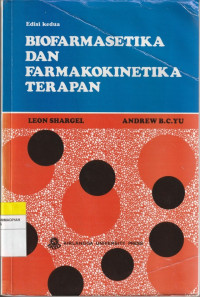 Image of BIOFARMASETIKA DAN FARMAKOKINETIKA TERAPAN