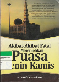 Image of Akibat - Akibat Fatal Meremehkan PUASA SENIN KAMIS