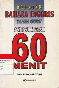Image of BELAJAR BAHASA INGGRIS TANPA GURU SISTEM 60 MENIT