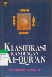 Image of KLASIFIKASI KANDUNGAN AL-QUR'AN