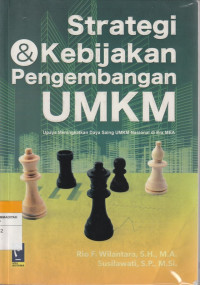 Image of Strategi & Kebijakan Pengembangan UMKM
