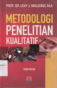 Image of METODOLOGI PENELITIAN KUALITATIF