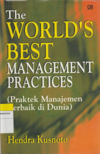 Image of The WORLD'S BEST MANAGEMENT PRACTICES
