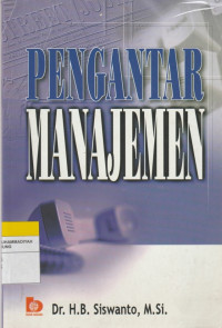 Image of PENGANTAR MANAJEMEN