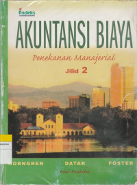 Image of AKUNTANSI BIAYA Penekanan Manajerial