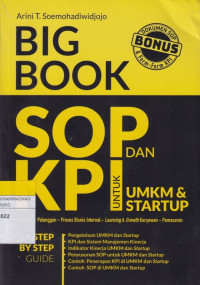 Image of BIG BOOK SOP DAN KPI : UMKM & STARTUP