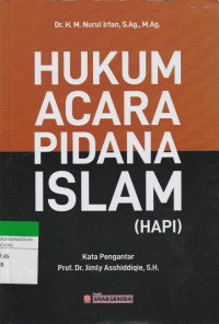 Image of HUKUM ACARA PIDANA ISLAM (HAPI)