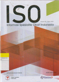 Image of ISO : Informasi Spesialite Obat Indonesia
