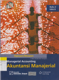 Image of Managerial Accounting : Akuntansi Manajerial