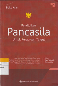 Image of Pendidikan Pancasila untuk Perguruan Tinggi
