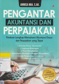 Image of PENGANTAR AKUNTANSI DAN PERPAJAKAN