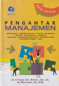 Image of PENGANTAR MANAJEMEN