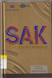 Image of SAK STANDAR AKUNTANSI KEUANGAN