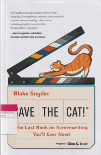 Image of SAVE THE CAT! : The Last Book on Screenwriting You'll Ever Need
